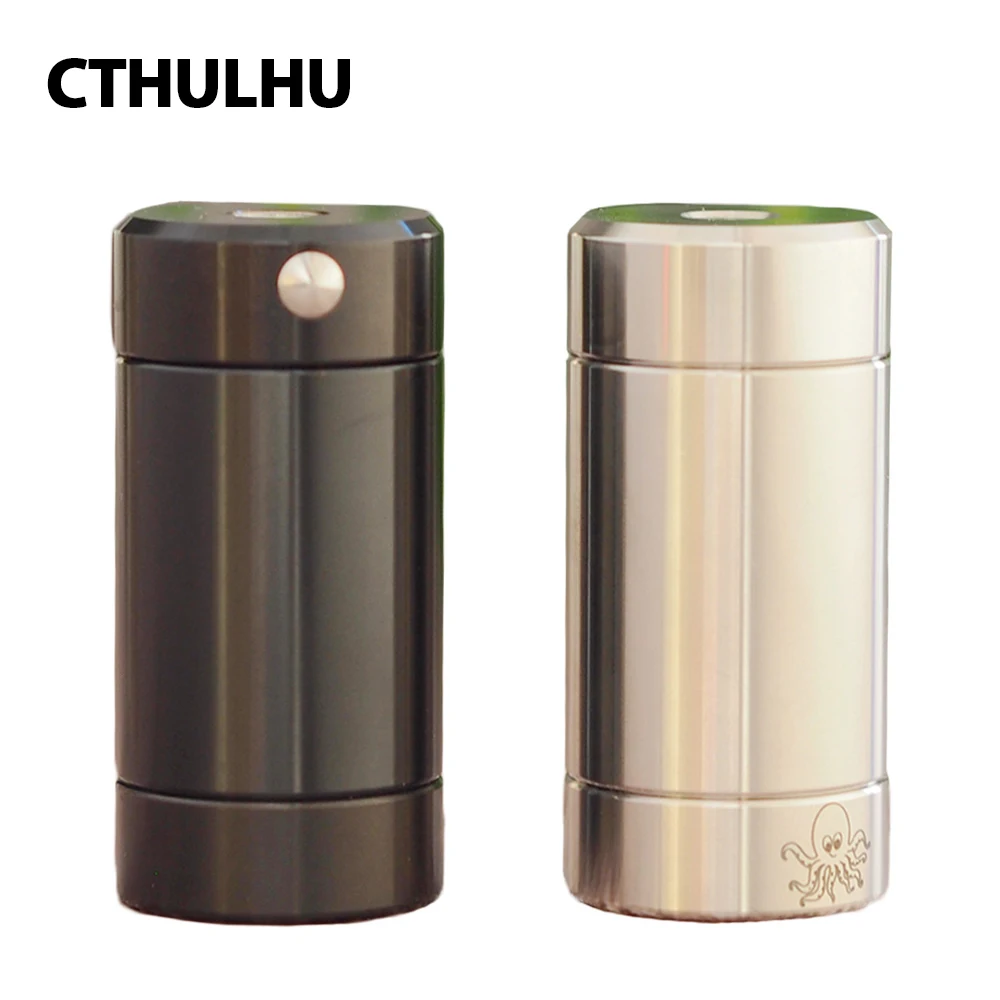 Новый оригинальный Cthulhu трубчатый мод с продвинутым чипом двойной MOSFET E-cig Vape полу-механичекий мод в сравнении Luxe MOD/Drag 2