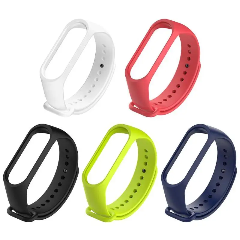 

Silicone Wristband Bracelet Watch Strap Replacement for Xiaomi Miband 3 4