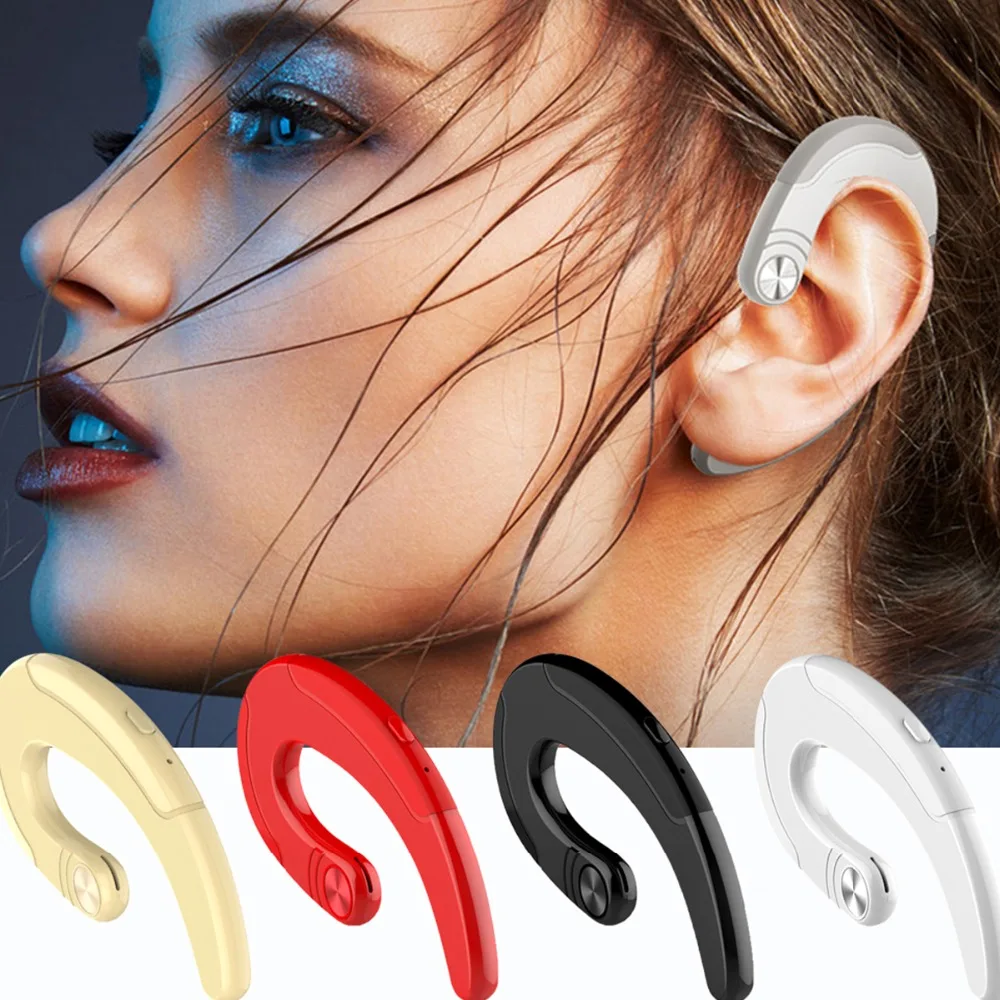 HBQ Q25 Wireless Bluetooth Earphones Ear Hook Cordless Earbuds Single