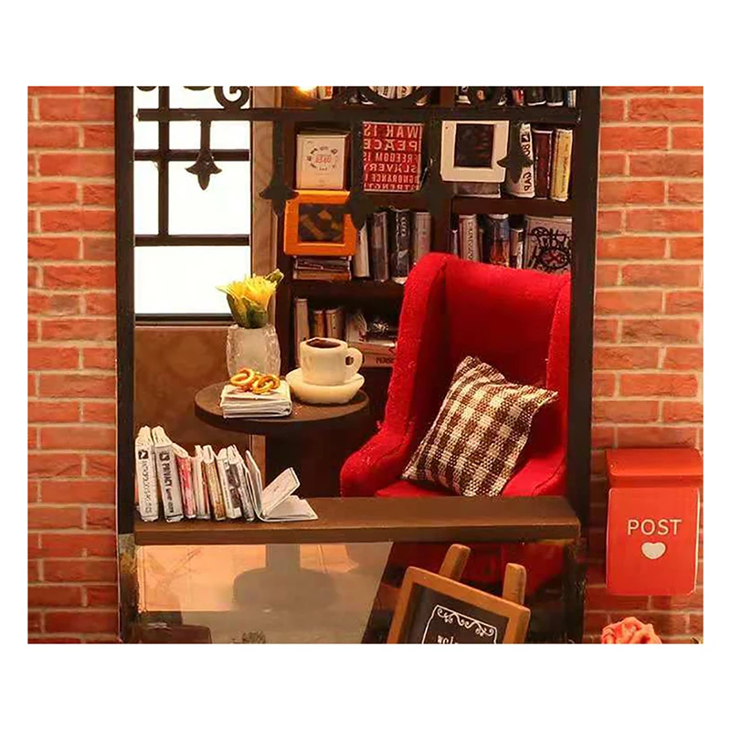 DOLLHOUSE MINIATURE ~ RED TRUCK CHRISTMAS PILLOW ~ HANDMADE
