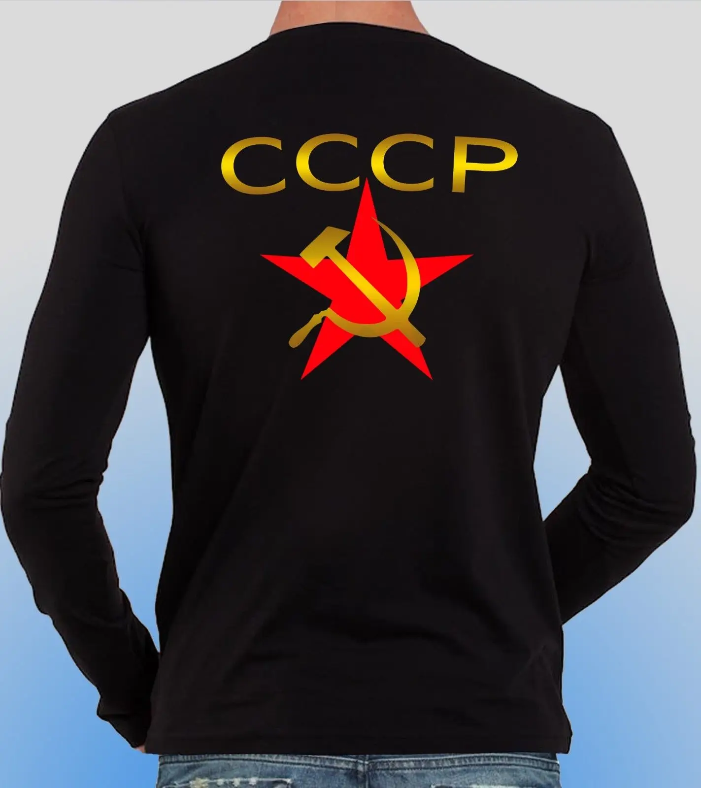 Футболка СССР Путин молот серп в винтажном стиле S 5XL|Футболки| |