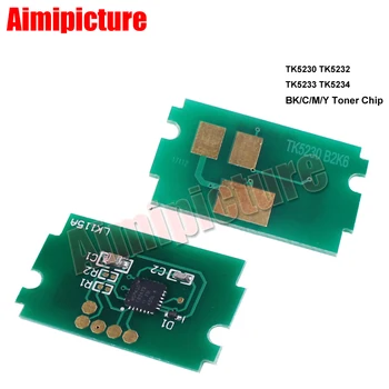 

For Kyocera P5021cdn/P5021cdw/M5521cdn/M5521cdw TK5230K TK5230C TK5230M TK5230Y TK5230 Toner Chip EUR 2.6K 2.2K 1pc/lot