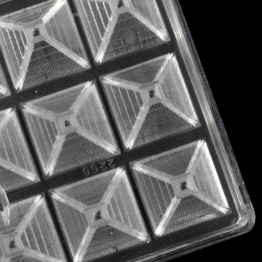 3D форма пирамиды из поликарбоната шоколадная для выпечки Пластиковая