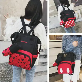 

High Quality Backpack For Teenager Canvas Schoolbag Large Capacity Children School Bag Female Rucksack Travel Shoulder Backpack