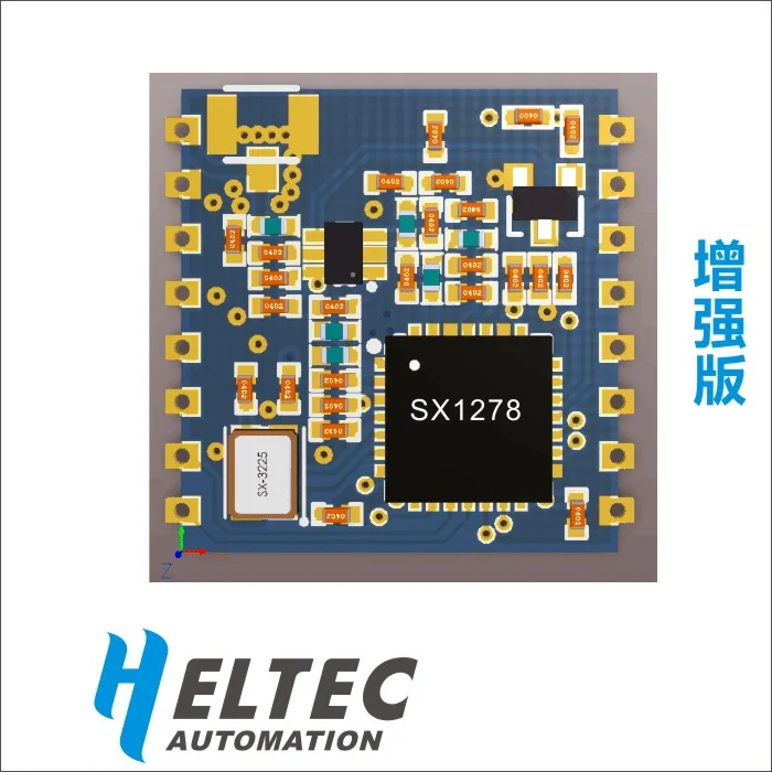 

SX1278 node LoRa spread spectrum communication 433-470MHz ultra long distance communication wireless transceiver module