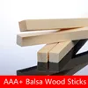 Barre carrée en bois de Balsa, 500mm de long, 10x1 0/12x1 2/15x1 5/20x20mm, AAA +, pour bricolage d'avion/bateau ► Photo 2/4