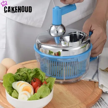 

CAKEHOUD Kitchen Tools Multi-function Vegetable Food Chopper Quick Manual Meat Grinder Flour Egg Blender Kitchen Accessories