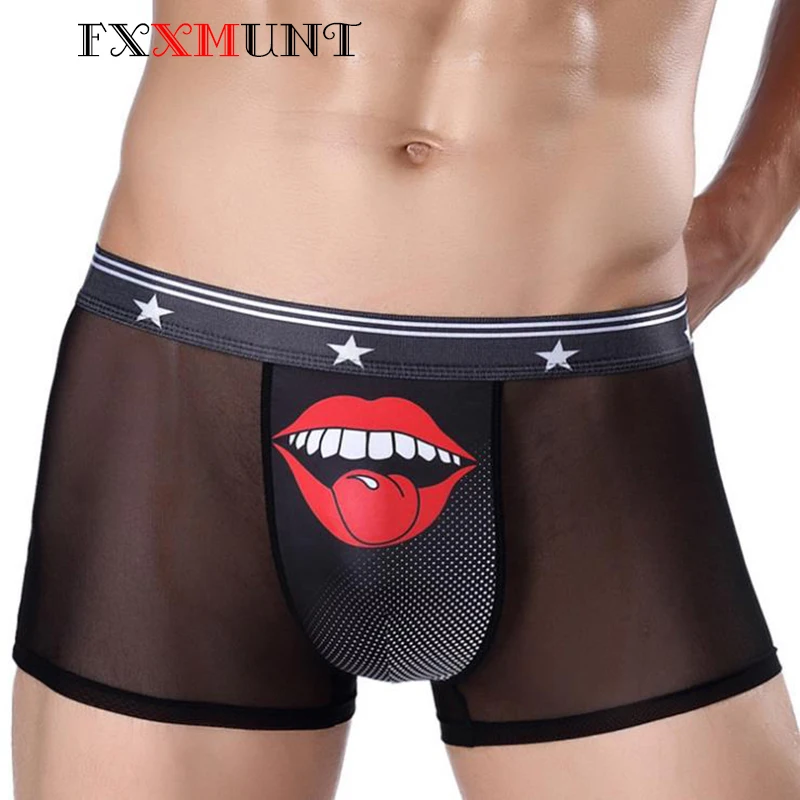 

Funny Boxer Men Gauze Shorts Calecon Boxer Homme Patterned Boxer Male Boxershorts Ethika Men Underwear Funny Underpants