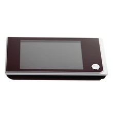 3.5inch LCD Peephole Viewer Door Eye Doorbell Color IR Camera,EU Plug 2 4 inch lcd peephole viewer door eye doorbell color ir camera wholesales electronic eye digital doorbell