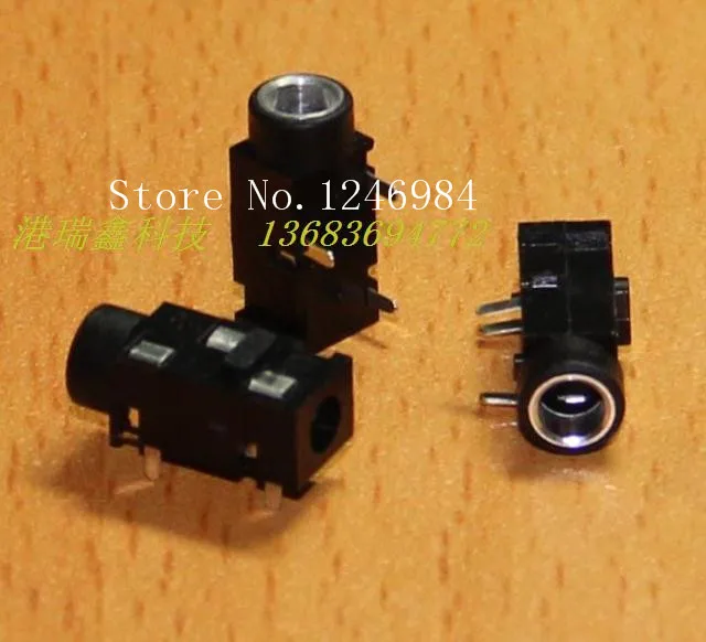  SA Stereo headphone jack 3 5 mono DC connector socket ST 010 Hong Kong Ruixin Earphone JACK 200pcs lot