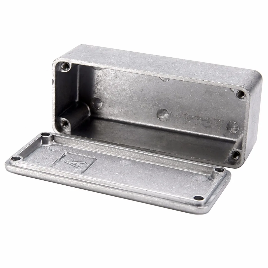 Алюминиевый корпус Hammond Diecast Stompbox Electronic Project чехол 92x38x31 мм серебристый 1590A 1 шт.|case