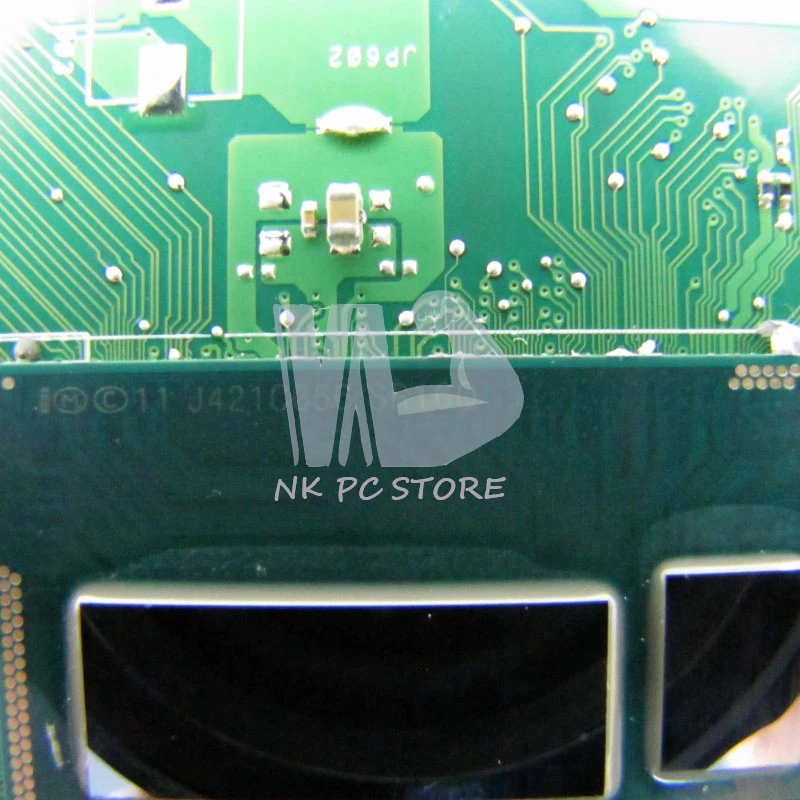 NOKOTION материнская плата для ноутбука Asus X751LD основная плата REV 2,0 SR16Q I3-4010U процессор DDR3L полностью протестирована