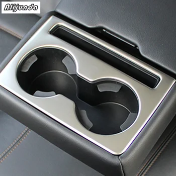 

Suitable for Mazda CX-5 CX5 2017 2018 KF car chrome rear seat holder for beverages cups cover Stickers rim surround-size matte