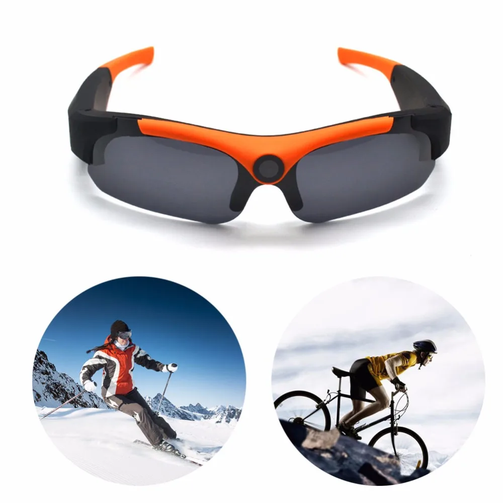 Новейшие 1080p HD умные мини-очки с камерой 120 градусов очки для вождения уличные DVR спортивные очки с видеокамерой