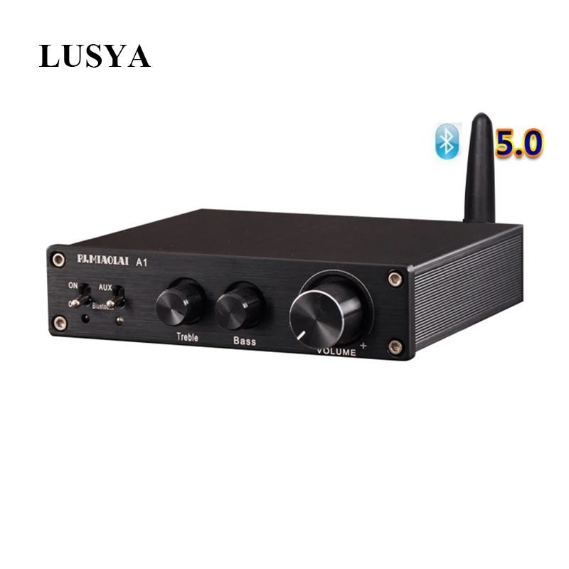 Lusya QCC3003 Bluetooth 5,0 приемник TPA3116D2 цифровой стереоусилитель доска 100 Вт+ 100 Вт для 4-8ohm Динамик 19VDC T0653