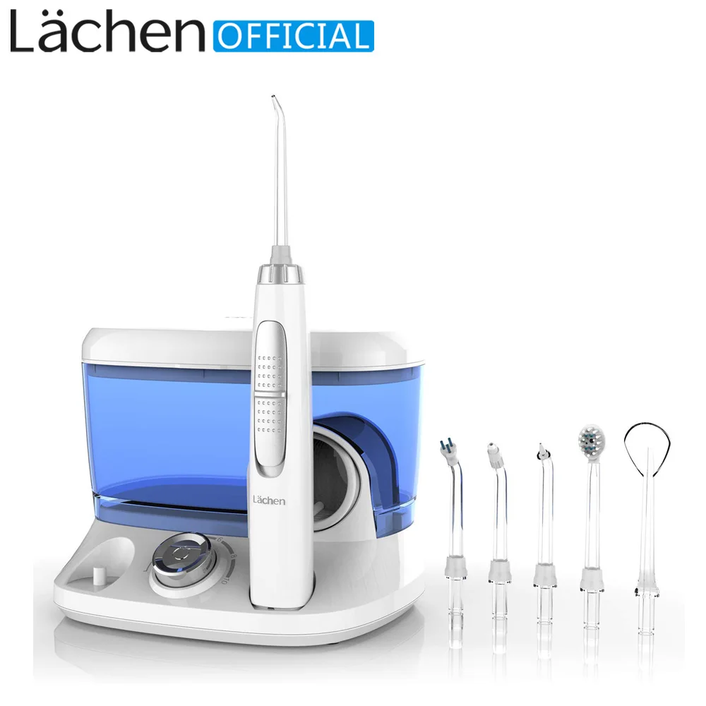 

W3 Oral Irrigator 300ML Water Tank USB Rechargeabl Water Flosser Portable Dental Waterproof Teeth Cleaner 5 Jet Tips