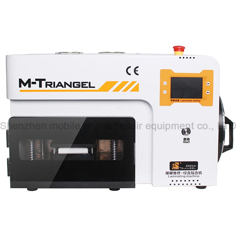  M-Triangel Vacuum Automatic Laminating Machine OCA Repair Laminating Removing Bubble For iPhone Sam