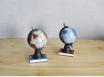 

1PC Globe Pattern Money Box Piggy Bank for Saving Money Birthday Gift Coffee Store Decoration Coin Bank Tirelire Craft ME 009