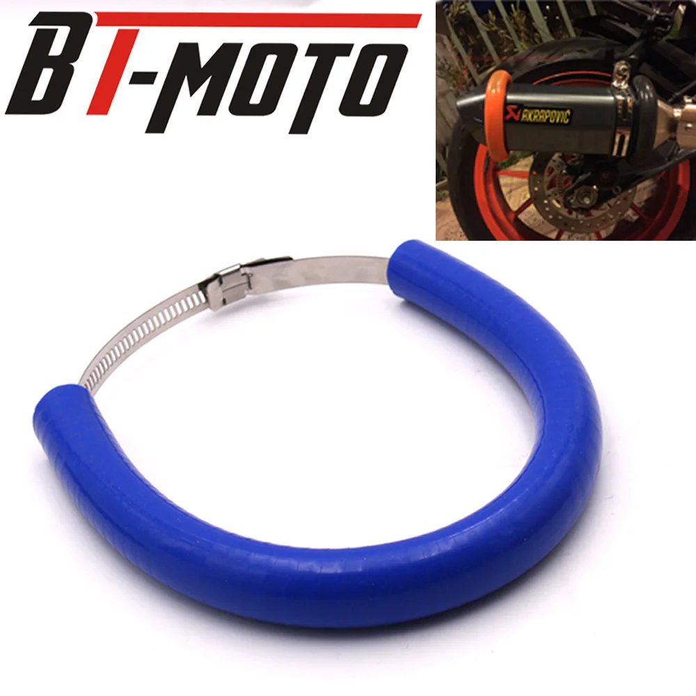 

For YAMAHA YZF R125 YZFR125 YZF-R125 Motorcycle Accessories Silencer Round Oval Exhaust Protector Can Cover