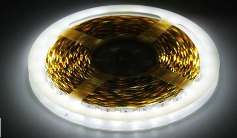 

Free Shipping 5M/roll 5630SMD WW NW CW color DC12V/24V Double FPC Board, Gold Wire Copper Frame inside Flexible LED Strip Light