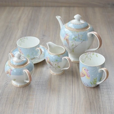 

Afternoon Tea Mug coffee cup teapot ceramic filter wedding gift suit European tea cup