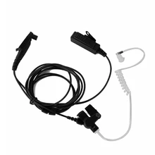 TC-780 professional PTT and mic headphone walkie talkie acoustic clear tube earphone