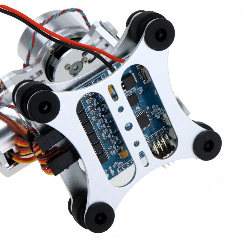 GoolRC Black CNC FPV Quadcopter BGC 2 Axis Brushless Gimbal W/ Controller For GoPro 3 Camera DJI Phantom 1 2 Walkera X350 Pro