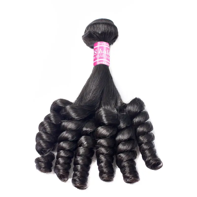 

Ms Lula Hair Sample order new arrival product Funmi Curl Hair Brazilian Virgin Hair Funmi Curls no smell sheds and tangle free