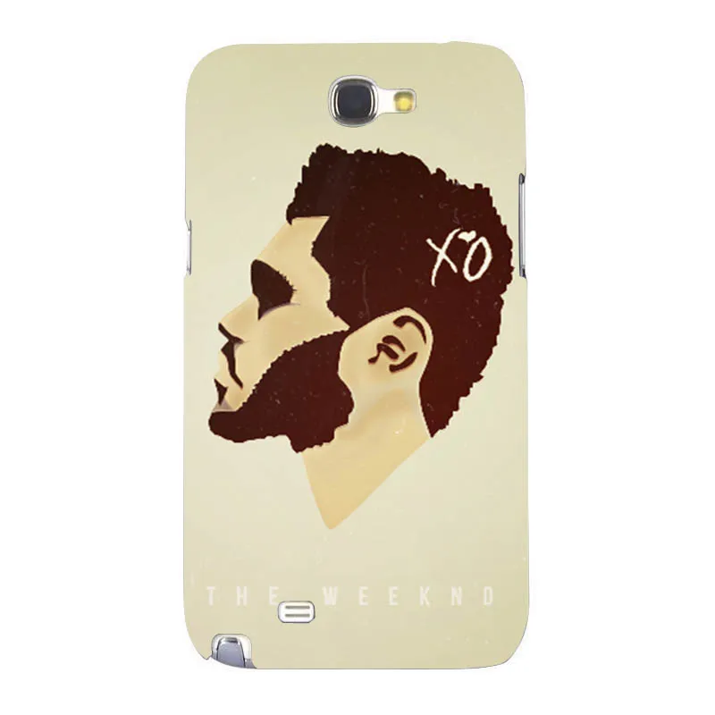 The Weeknd Protective SHELL UV Hard Phone Back Cases For Samsung Galaxy Note 2 |