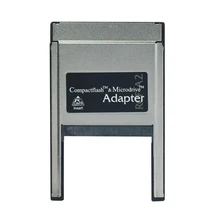 Тип I или II CF Compact Flash Card в PC PCMCIA card Reader CompactFlash Microdrive адаптер