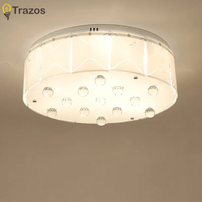 

Modern Crystal LED Ceiling light Fixture For Indoor Lamp lamparas de techo Surface Mounting Ceiling Lamp For Bedroom Dining Room