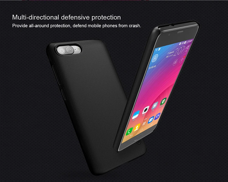 Для ASUS Zenfone 4 Max Plus ZC550TL X015D чехол Nillkin матовый защитный жесткий чехол-накладка защитный чехол