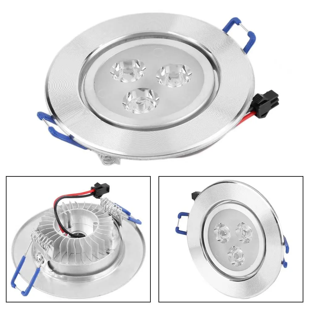 

3W LED Optimized Recessed Ceiling Downlight Spot Lamp Bulb Anti-rust Anti-Corrosion Driver Home Illumination