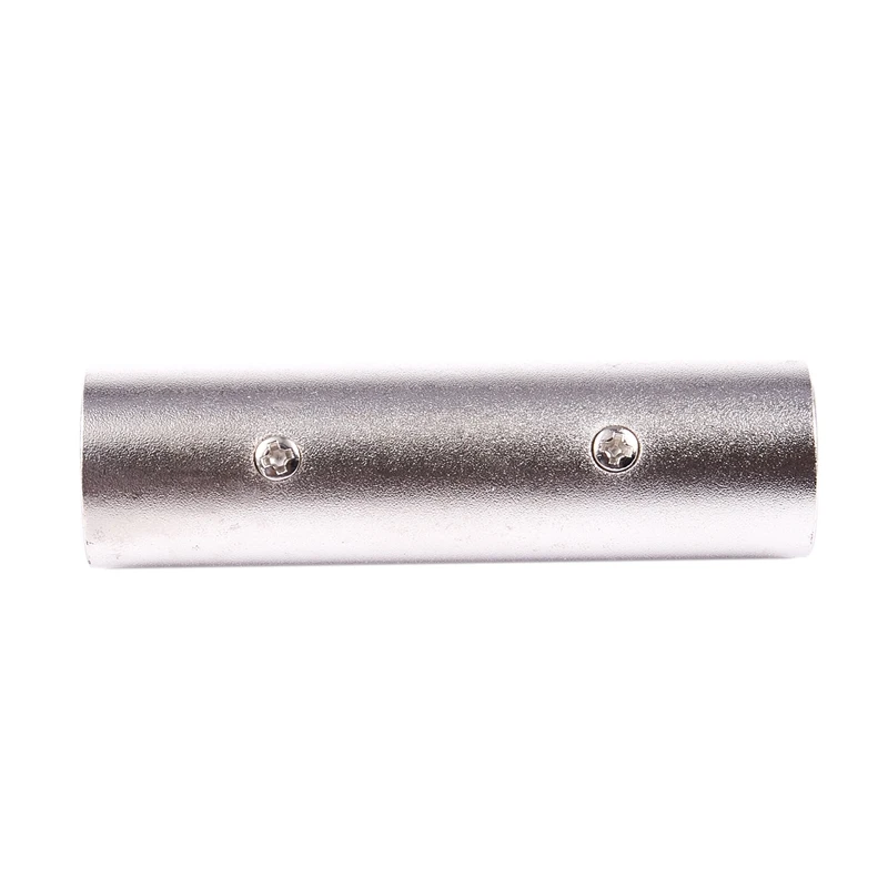 XLR 3 Pin Male-Male встроенный разъем/адаптер/муфта для встроенного микрофона