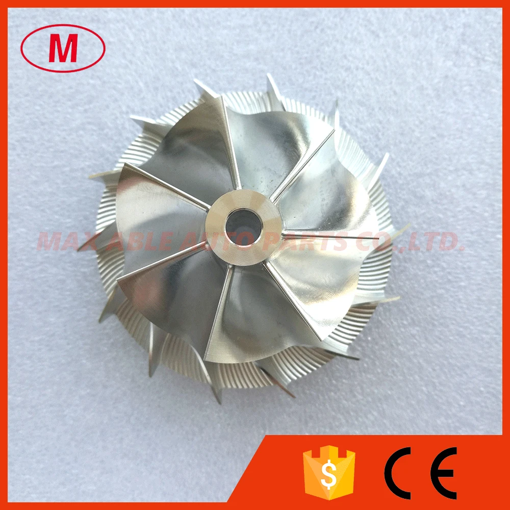 K28 5327-123-2008/2314 высокая производительность Turbo Алюминий 2618/фрезерные/заготовки turbo компрессора колеса 54,70/ 75,89 мм 7+ 7 блейдов