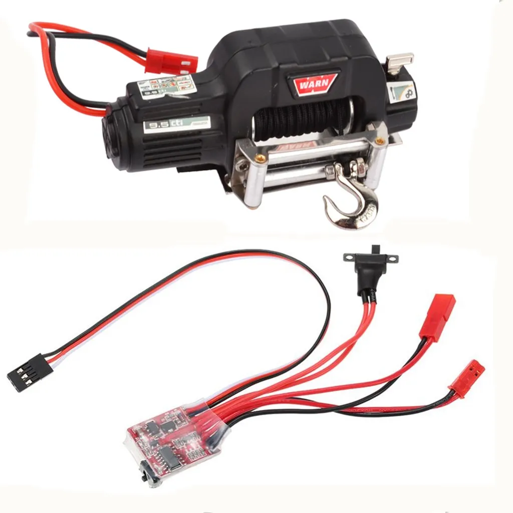 

RC Crawler Car Winch Wireless Control System for 1/10 Axial SCX10 RC4WD D90