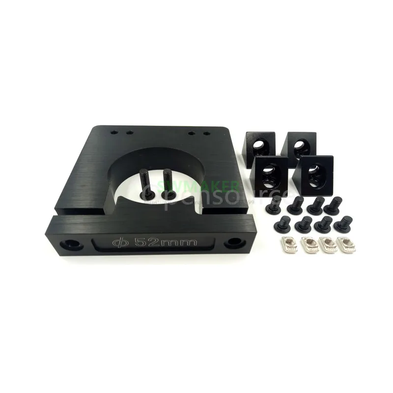 Openbuilds Router Spindle Mount Kit 52 mm 65 mm 71 mm 80 mm de Diâmetro Makita rt 0700c Cnc C-beam Machine Faça Você Mesmo Parts - Imagem 3