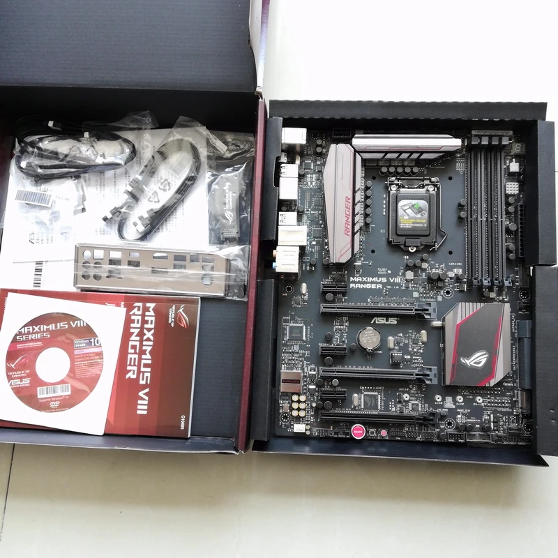 Материнская плата MAXIMUS viii-ranger M8R Z170 LGA1151 DDR4 64G atxматеринская используется 90% Новинка