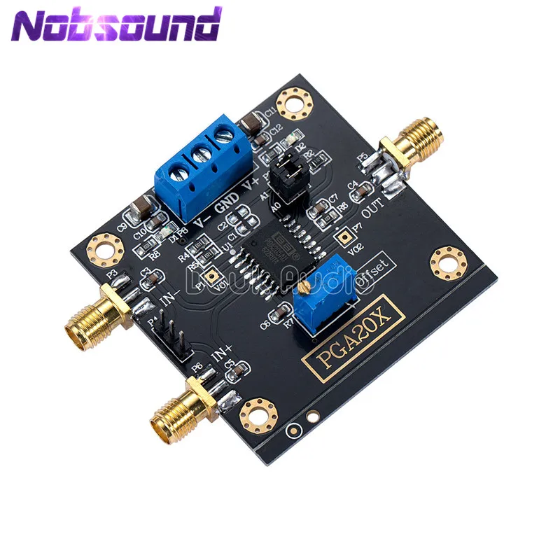 PGA205 Numerical Control Gain Amplifier Instrument Amp Module Offset