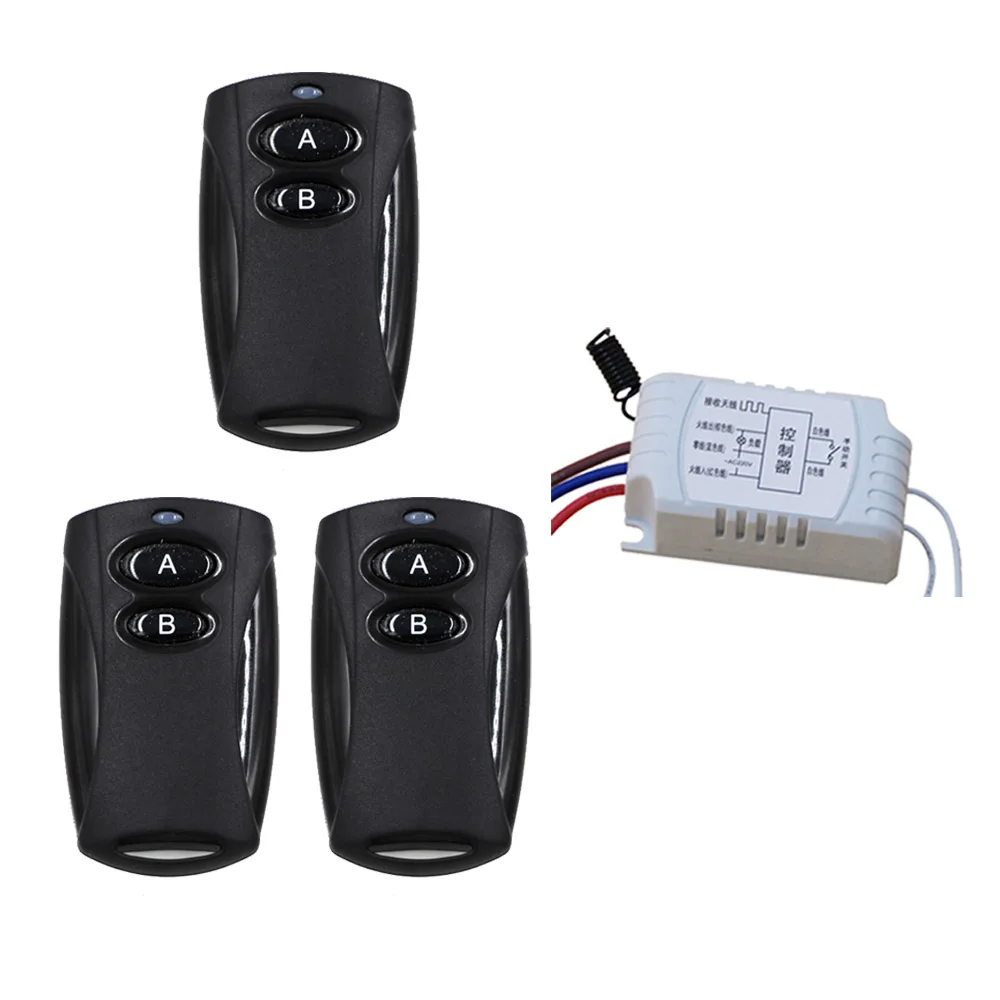

Curtain Lighting Remote Control Switch Wireless Remote Controller and Manual Switch Receiver Transmitter 315Mhz