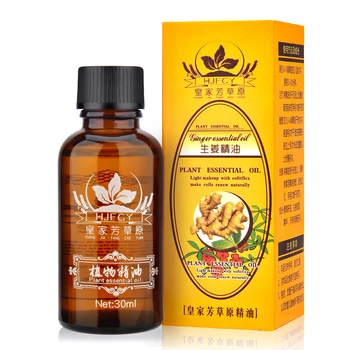 

Unisex Ginger Essential Oil Natural Plant Skin Care More Elastic and Smooth Anti-Aging Aromatherapy Body Sexy Massage Oil 30ml
