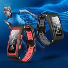 T28 фитнес-браслет независимых GPS траектории спортивные браслеты Sports Tracker Монитор Сердечного Ритма Смарт-браслет