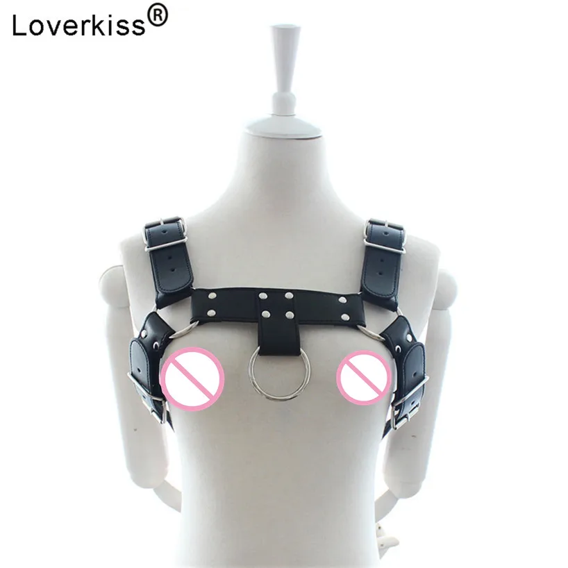 Loverkiss HUmnk Фетиш корсет раб БДСМ набор для мужчин гей искусственная кожа бондаж