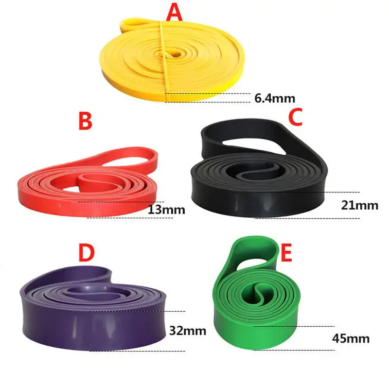 

Fitness Bands Strength Power Band Resistance Yoga Belt Latex Pull Strap Elastic Band Sport Training Workout Drop Shipping