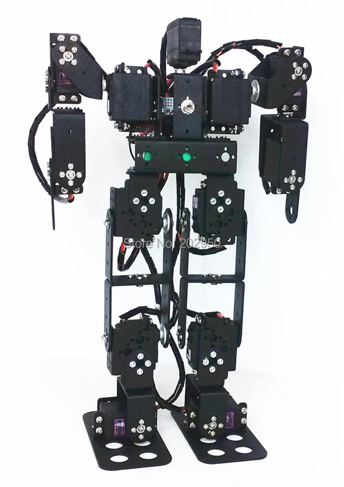 1 Набор 13 DOF Biped Роботизированный Обучающий робот сервопривод кронштейн комплект с серво рога не собранный для Arduino DIY