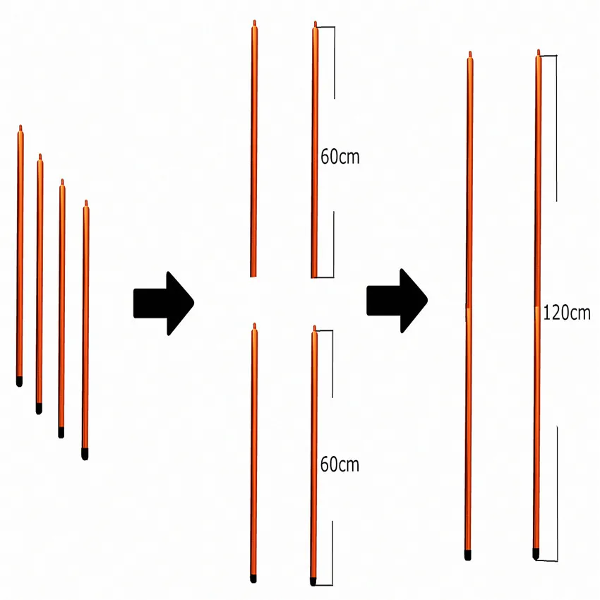 جولف محاذاة عصا Metalline 100% الرأسي حقن شبي آل سبائك الربط جولف محاذاة العصي 3 ألوان إصبع عشرة