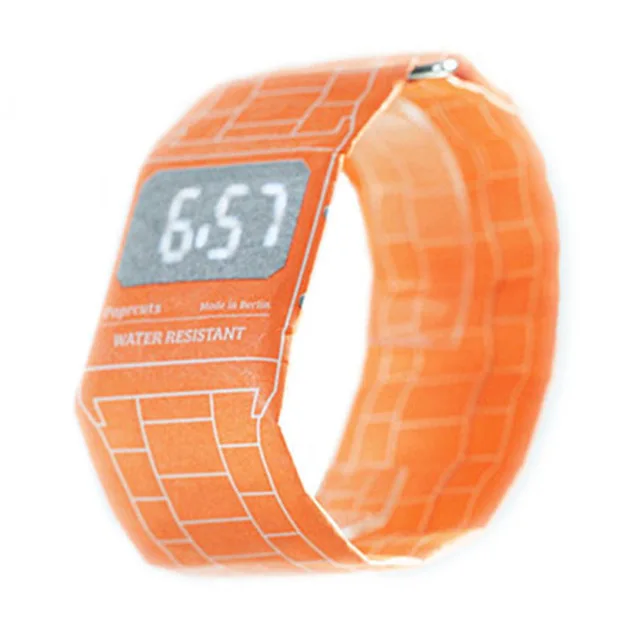 

Male /Female WristWatch Creative Women Paper Watch Calendar Date Display Waterproof Clock Papr Watch