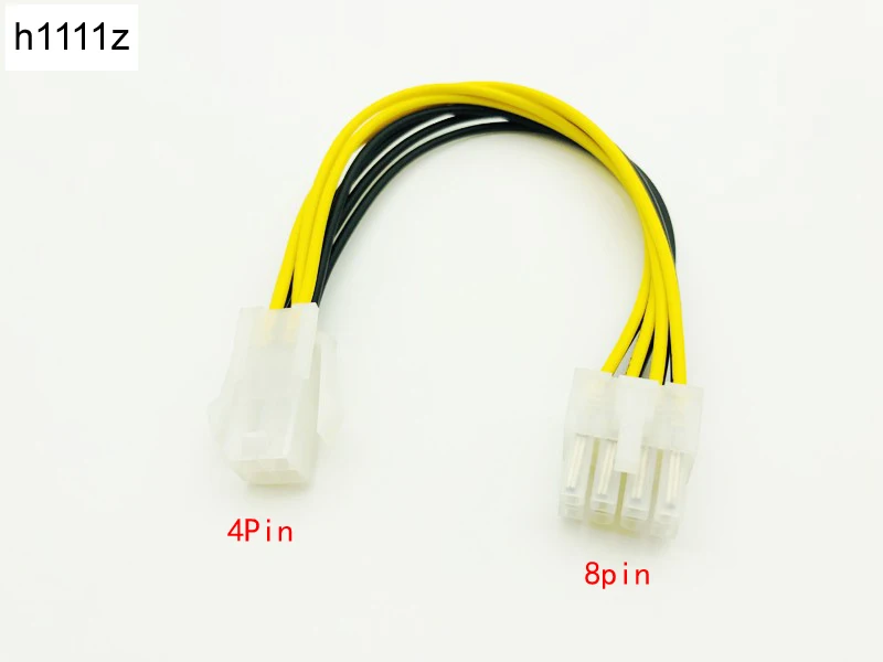 20 см ATX 4 Pin pin к 8Pin 8 EPS 12V материнская плата питания адаптер конвертер кабель для
