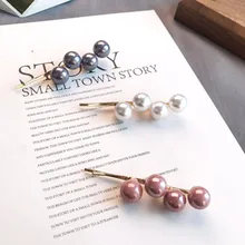 1 шт. горячая Распродажа Новая мода Корейская имитация жемчужная заколка для женщин девочек ручной работы жемчужные цветы подарок, аксессуары для волос