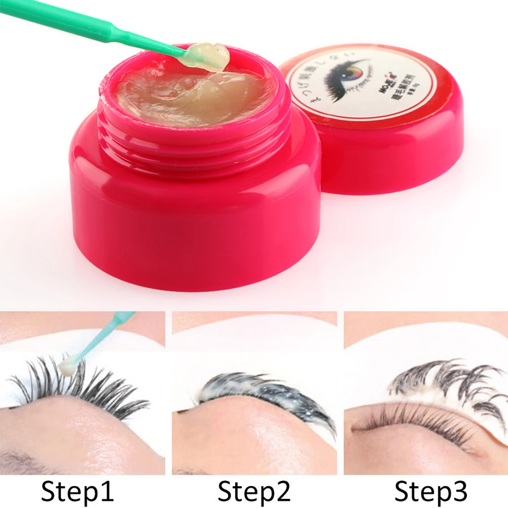 

2019 1 Box 5g Pink Proffesional Eyelash Extension Glue Remover Cream For Lashes Remover Adhesive Gel Removing Cream Makeup Tools